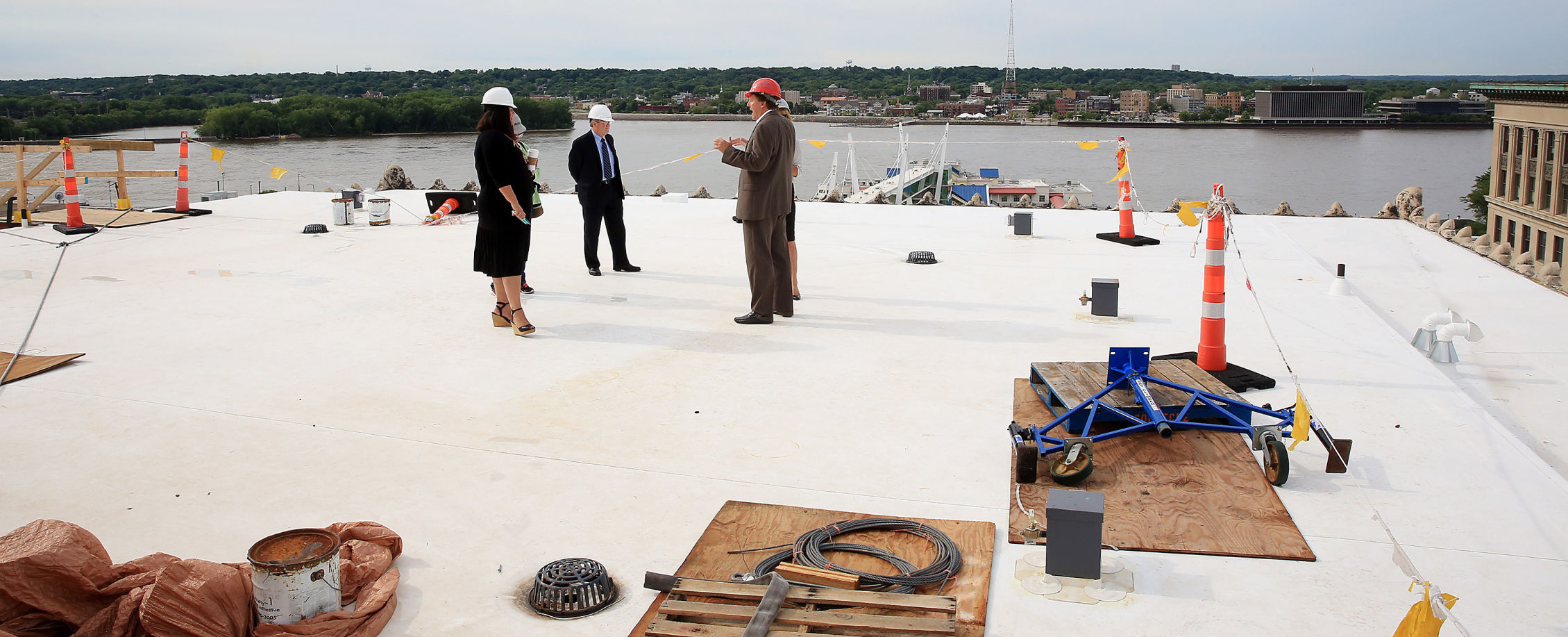 The Current Iowa rooftop
